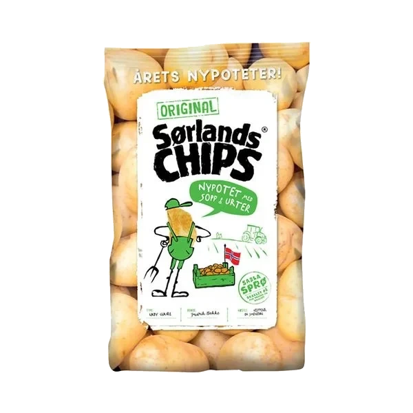 Sørlandschips - Nypotet Urter & Sopp