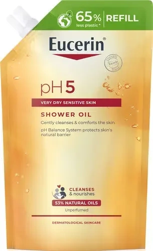 Eucerin pH5 Shower Oil Refill uparfyrmert 400 ml