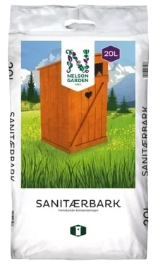 Sanitærbark 20l Nelson Garden