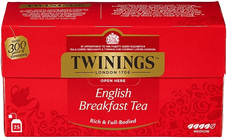 English breakfast   25x50g