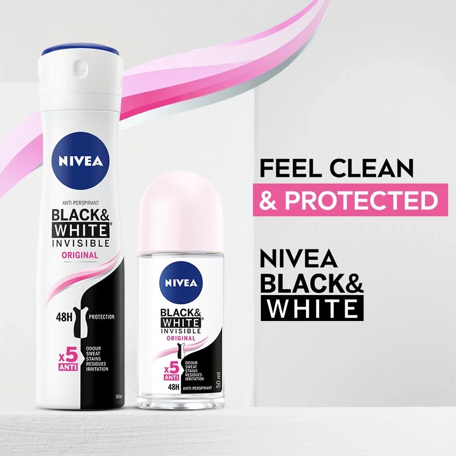 NIVEA Black & White Original Spray