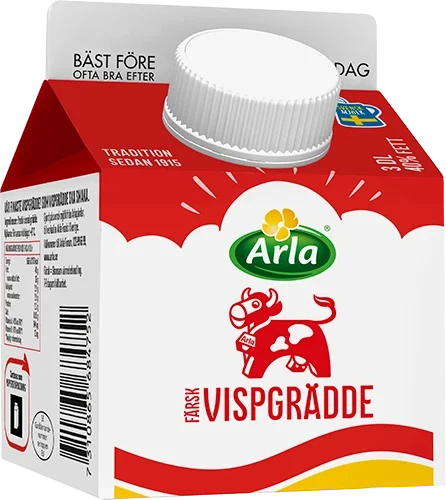 Färsk vispgrädde 40%