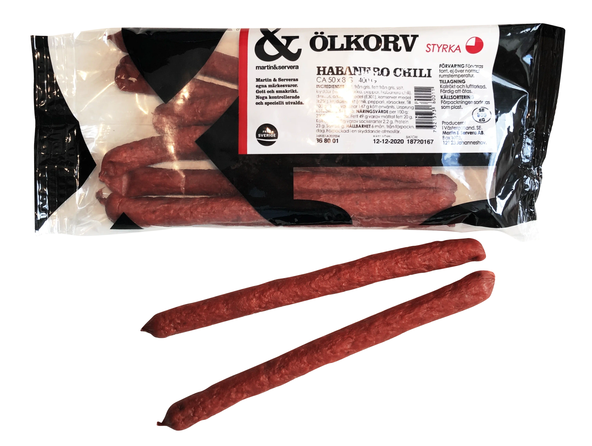 Ölkorv Habanero Chili