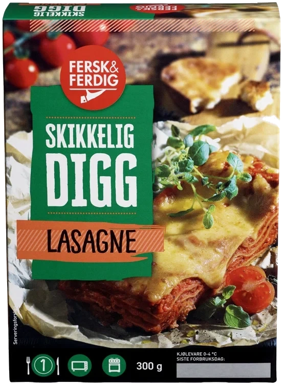 Lasagne 300g Fersk&Ferdig