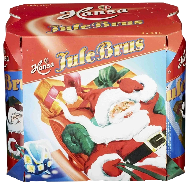 Julebrus 6pk bx   24x0,5l