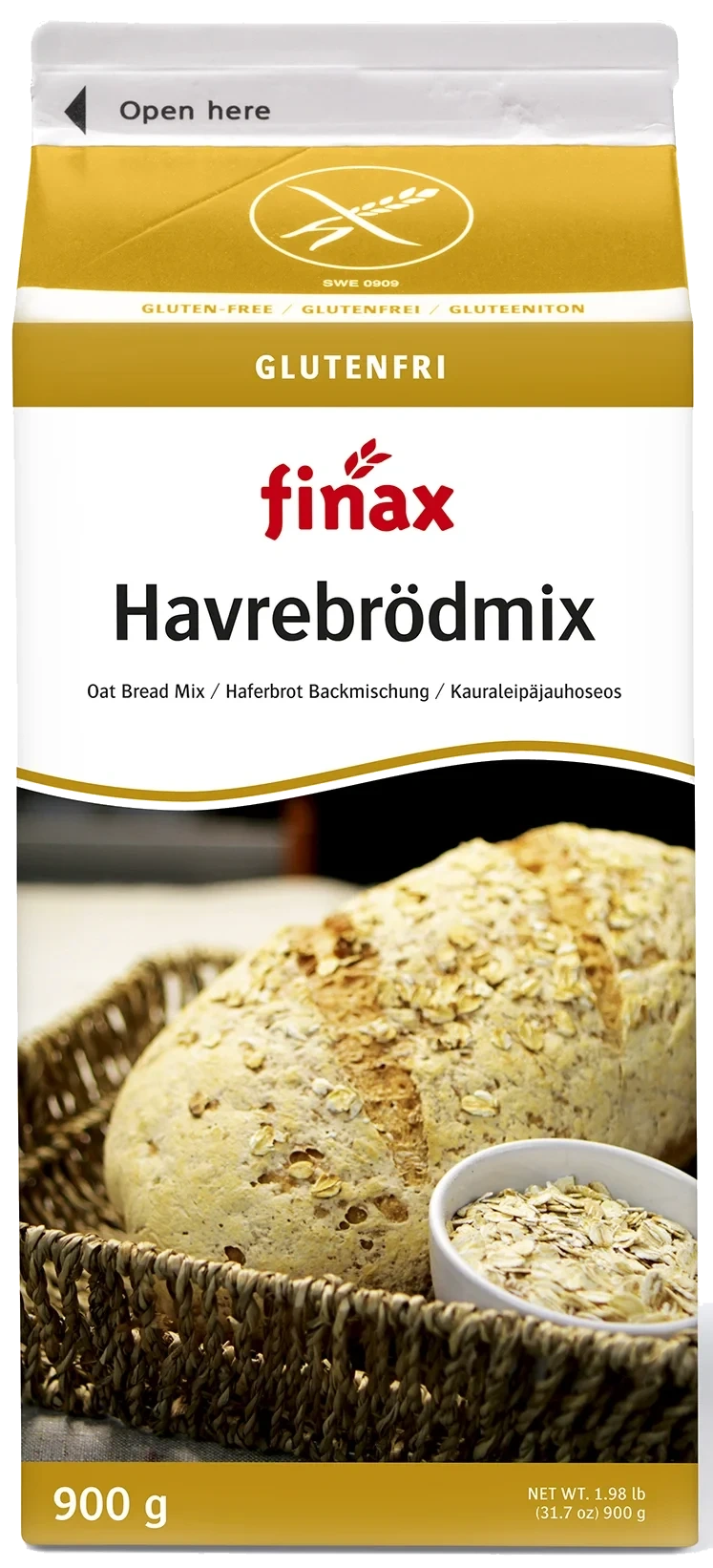 Glutenfri Havrebrödmix