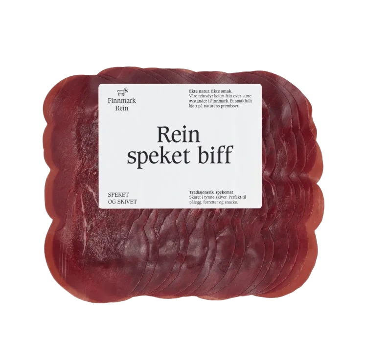 Reinsdyr Biff Speket 70g Finnmark Rein