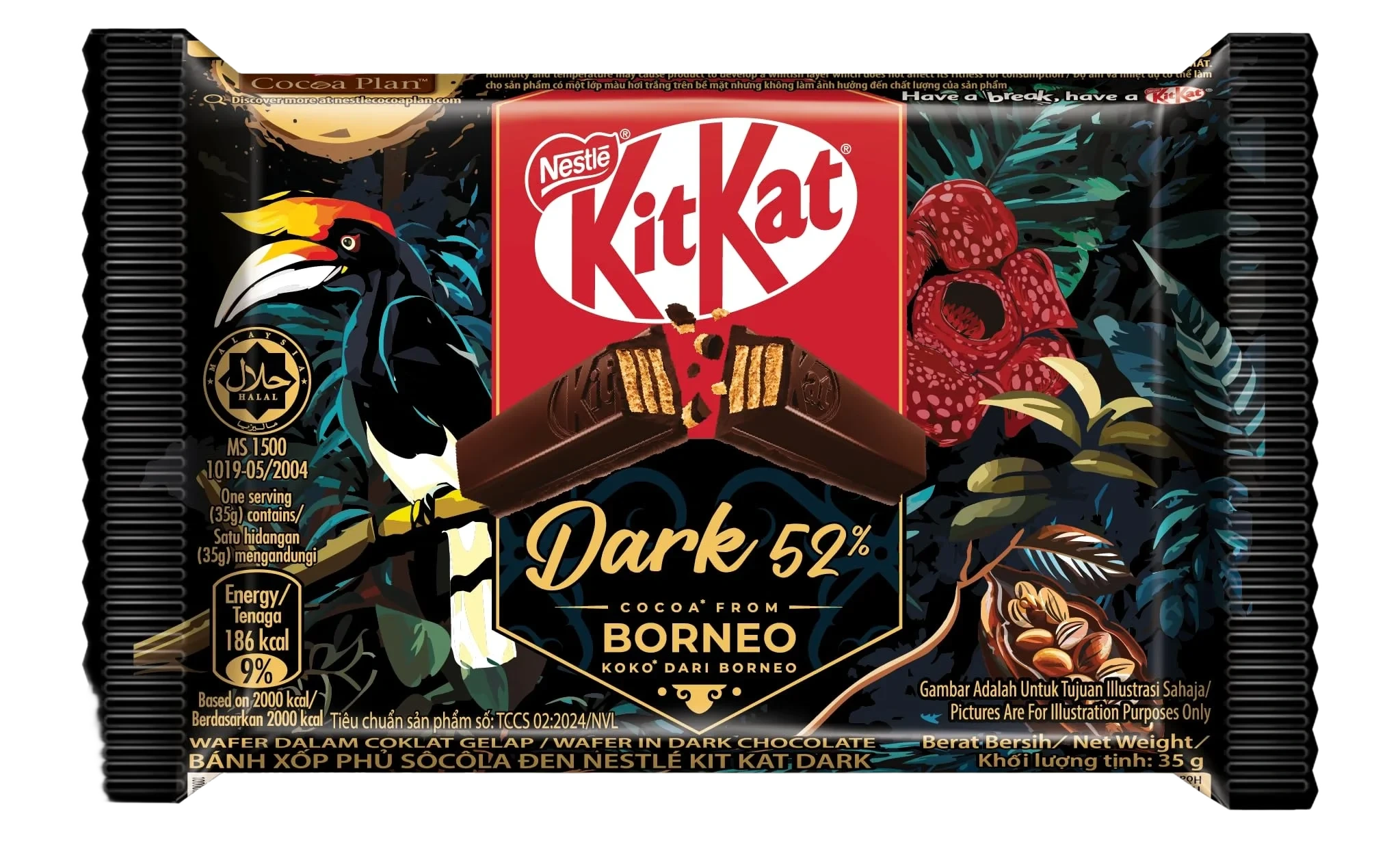 Kit Kat KitKat Dark 52% Borneo
