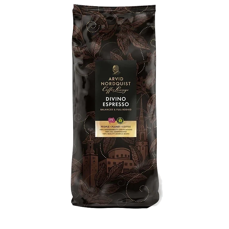 Kaffe divino espresso hele bønner   1kg