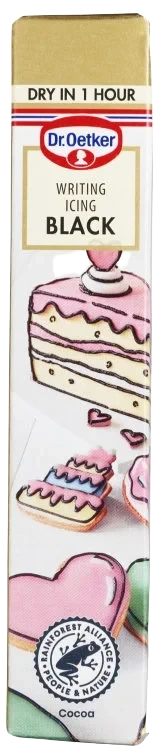 Writing Icing Black 25g Dr.Oetker