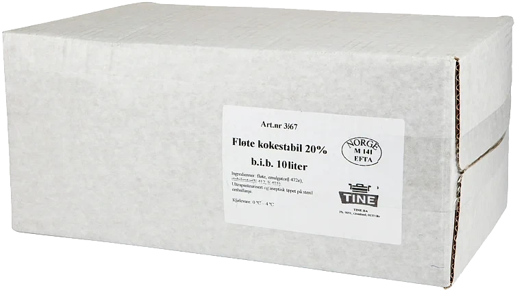 Kokestabil Fløte Bag In Box Tine