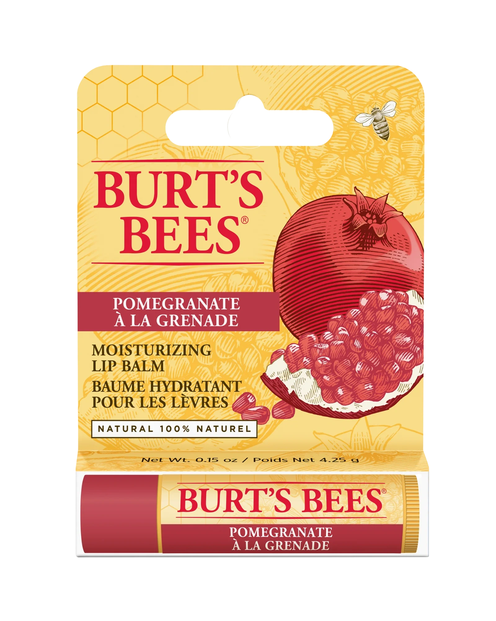 Burt's Bees Lip Balm Pomegranate, 4,25 g