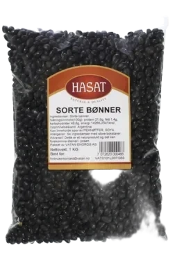 Hasat Sorte Bønner 1kg