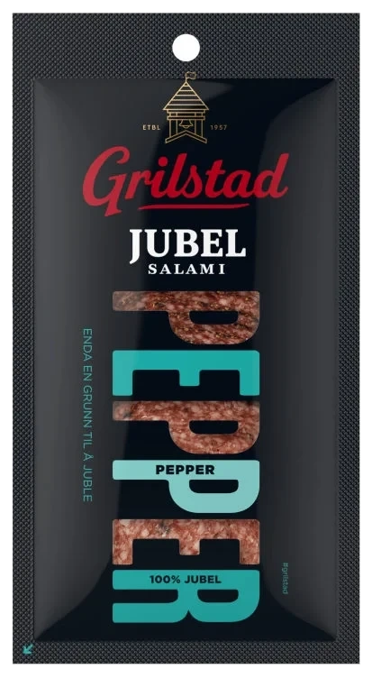 Jubelsalami Pepper 100g Grilstad