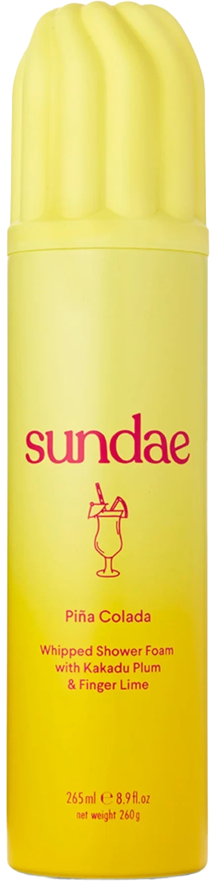 Sundae Body Piña Colada Whipped Shower Foam 265 ml