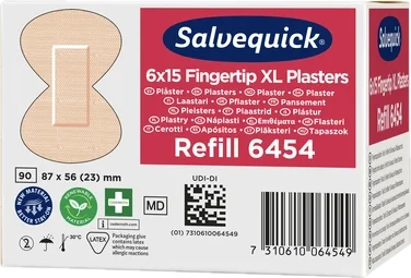 Fingerplaster 6 Refill Salvequick