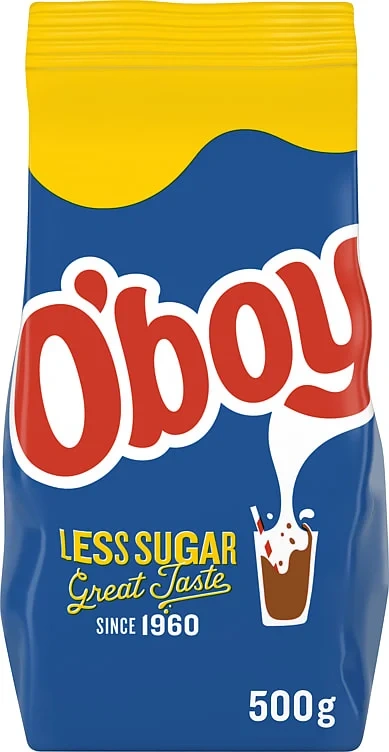 O'boy Mindre Sukker 500g Pose