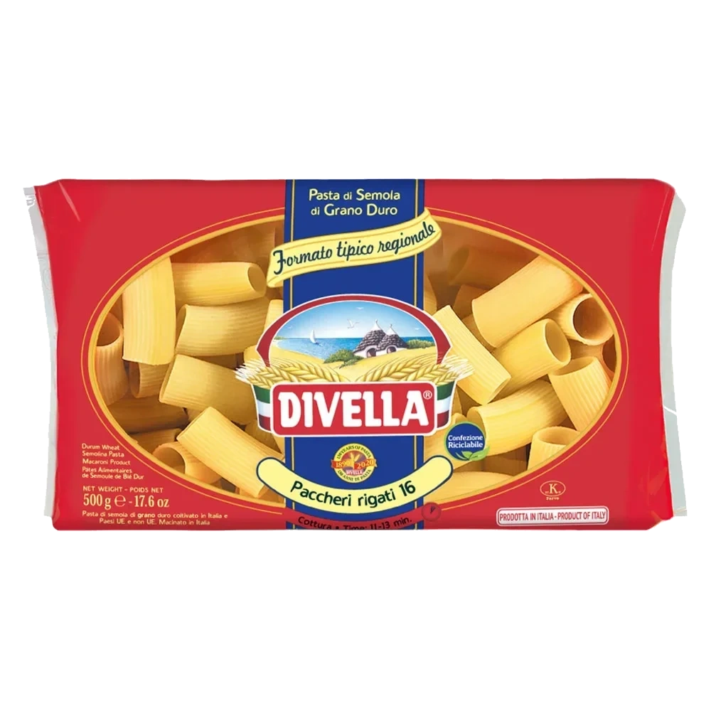 Divella Paccheri Rigati No.16 500g