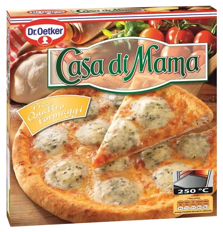 Casa Di Mama Pizza 4-Formaggi 410g Dr. Oetker