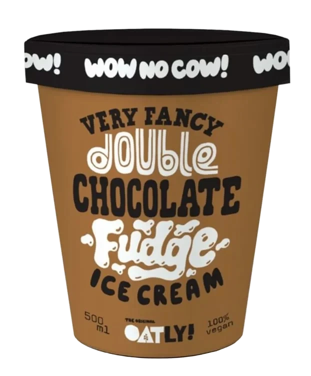 Oatly Iskrem Dobbel Sjoko Fudge 0,5l