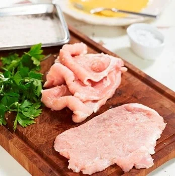 Fläskschnitzel mörmarinerad