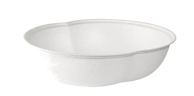 Atlantis Bagass Skål 500ml Hvit