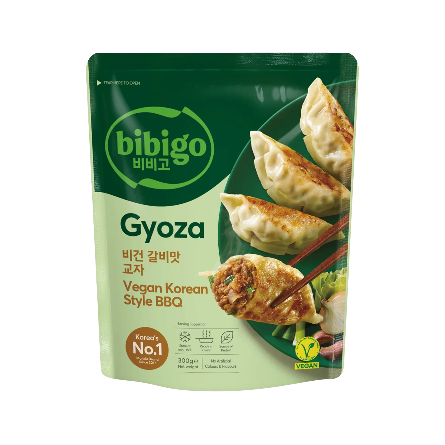 Bibigo Gyoza Vegan Korean BBQ