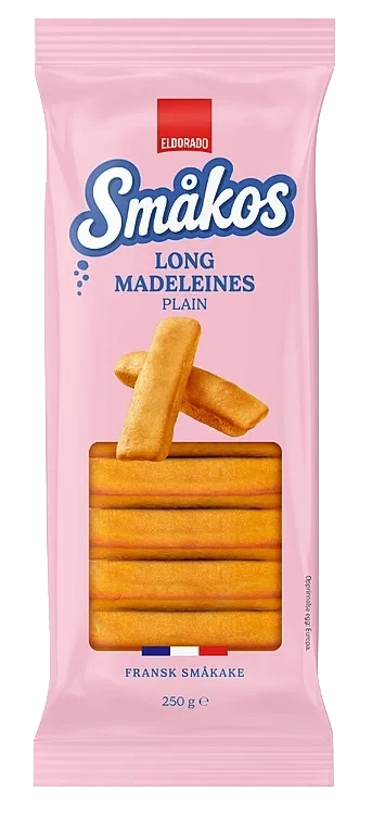 Long Madeleines Plain 250g Eldorado