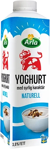 Yoghurt naturell 3%