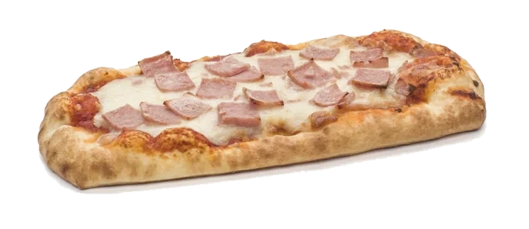 Pizza ritratto med ost og skinke   170g