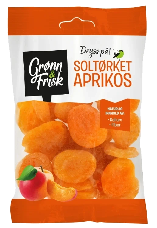 Aprikoser 175g Grønn&Frisk