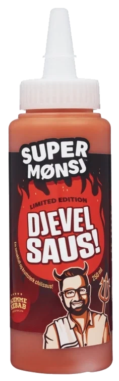 Djevelsaus 250ml Super Mønsj
