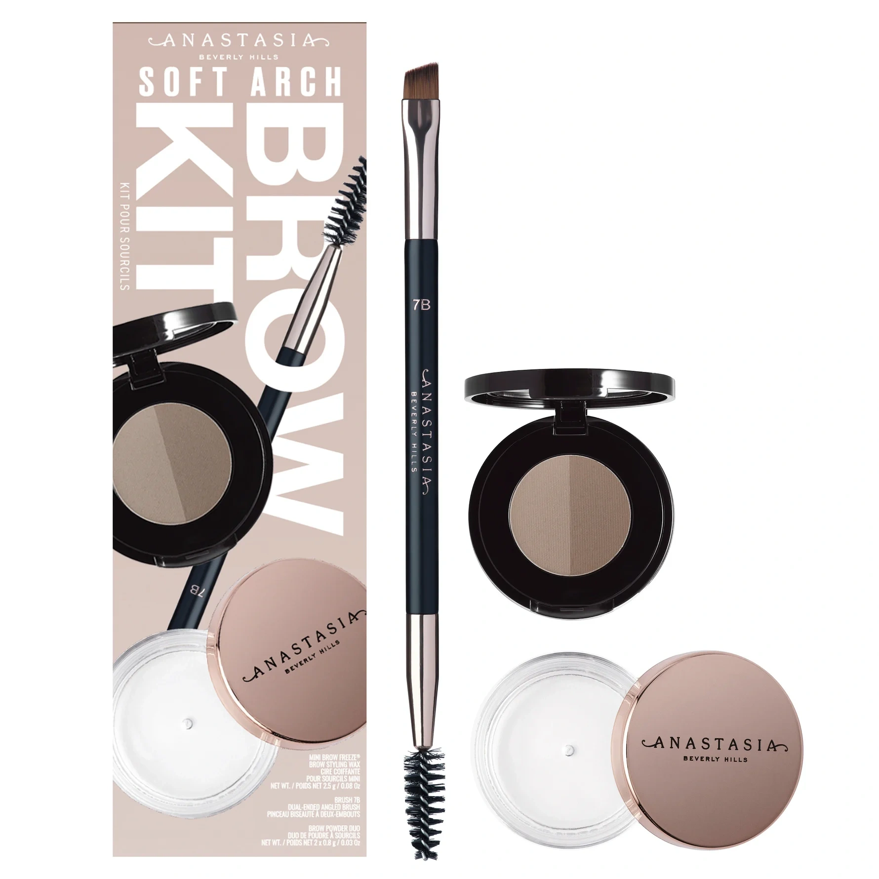 Anastasia Beverly Hills Soft Arch Brow Kit Medium Brown