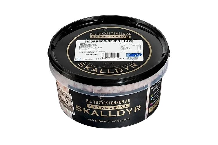 Smørbrød reker msc  1,5kg