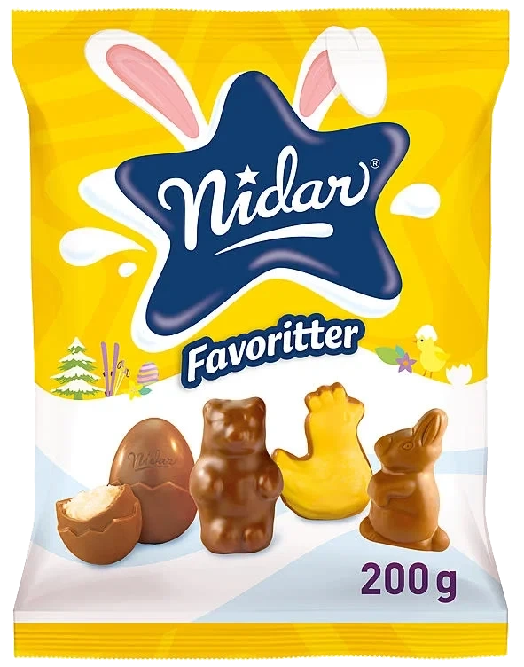 Påske Favoritter 225g Nidar