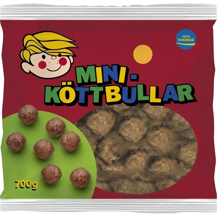 Miniköttbullar Stekta 700g Scan