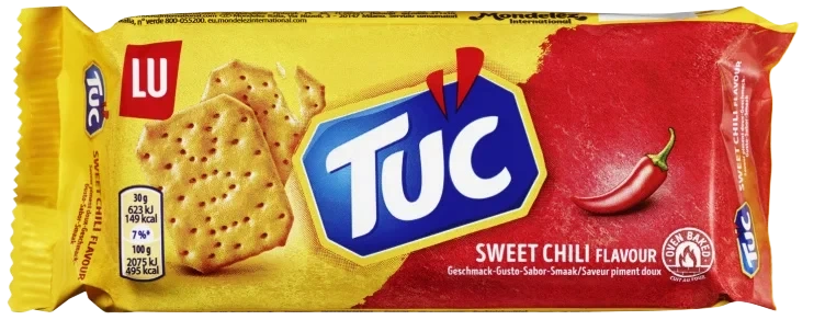 Tuc Kjeks Sweet Chili 100g Lu