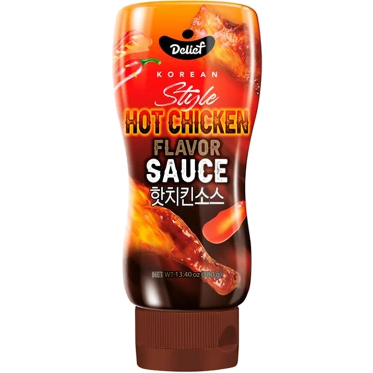 Delief Hot Chicken Saus 380g