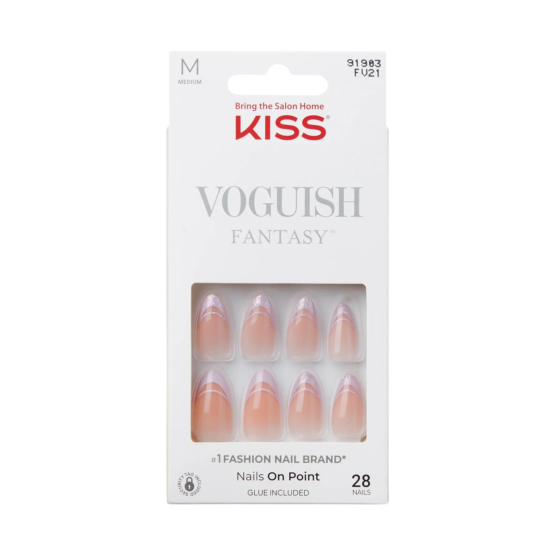 Kiss Voguish Fantasy Nails Rainy Night 28 pcs