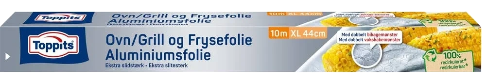 Glad aluminiumsfolie