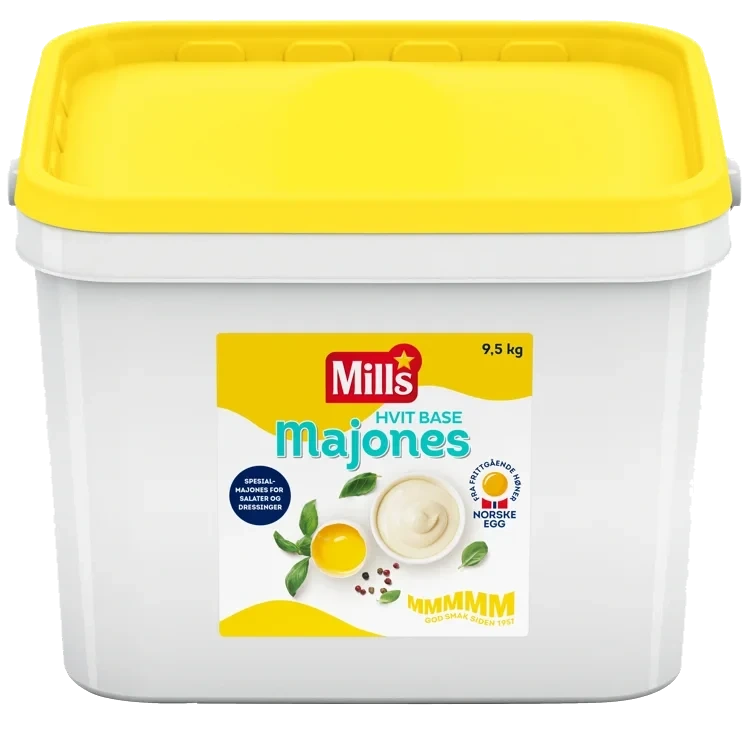 Mills Hvit Basemajones 9,5kg