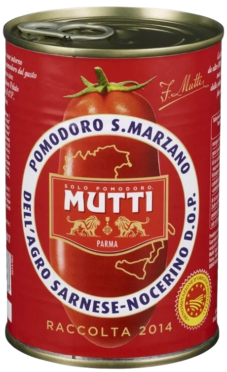 San marzano dop tomatfilet   400g