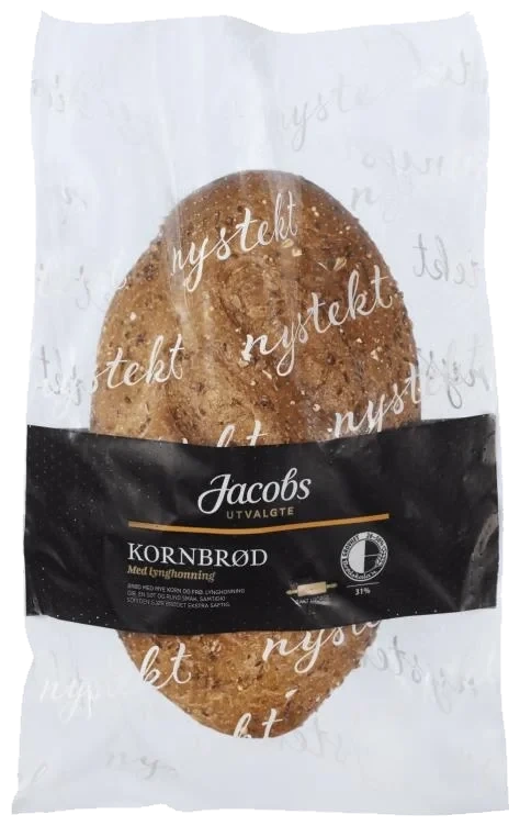 Kornbrød m/lynghonning 680g Jacobs