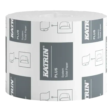 Toalettpapir plus system 2l 85,5m  stk