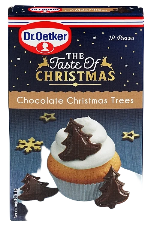 Christmas Trees 25g Dr.Oetker