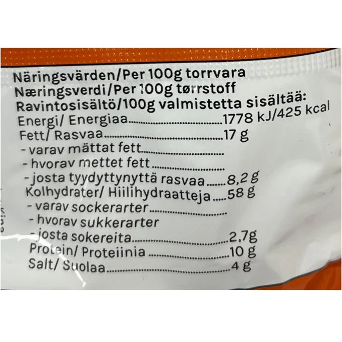 KATOZ Snabbnudel biff