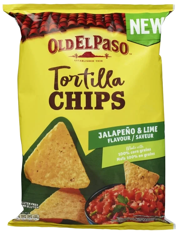Tortilla Chips Jalapeno&Lime 170g