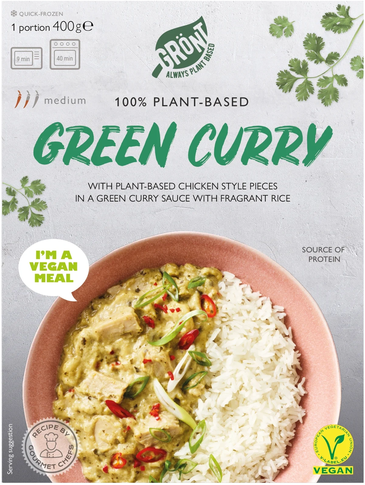 Grönt Green Curry 400g