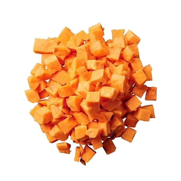 Sötpotatis tärnad 20 mm vac