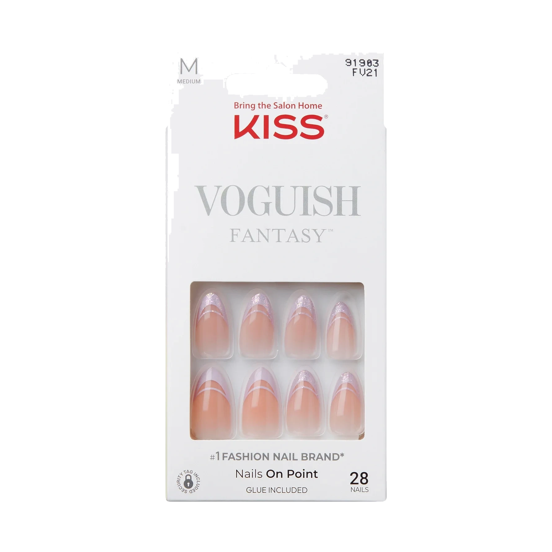 Kiss Voguish Fantasy Nails Rainy Night 28 pcs